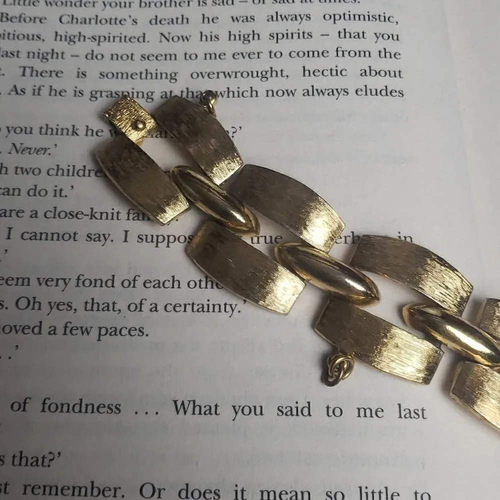 Vintage Monet Golden Bracelet